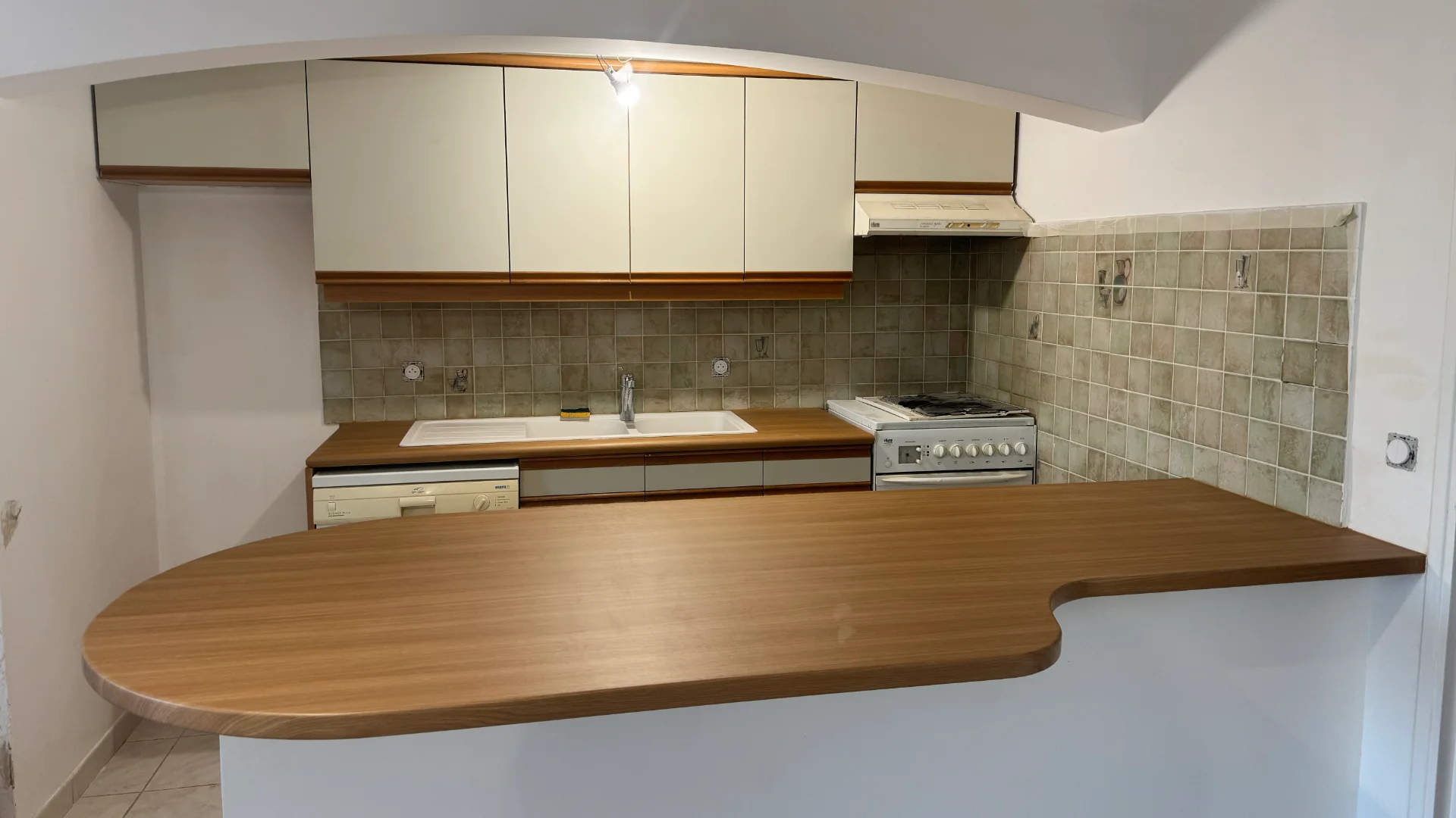Photo d'aménagement de cuisine La Vie En Bois Après